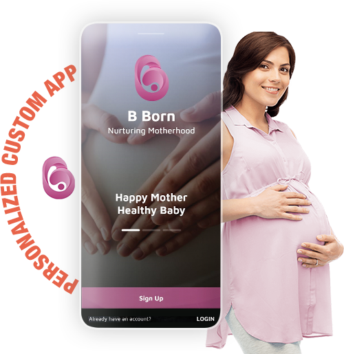 Happy Mother and B-Born Mobile App